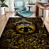 AEK Athens FC Pattern Rug, Indoor/Outdoor Mat, for Picnic, Gameroom, Bedroom, Office, Living Room, Home Decor Carpet, Birthday Gift