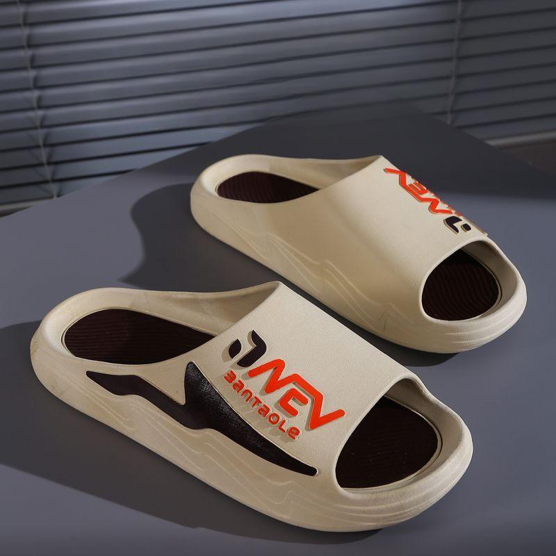 Мужская летняя мужская новая модная домашняя ванна с мягким дном нескользящие домашние тапочки для ванной комнаты 44-45 хаки 980₽