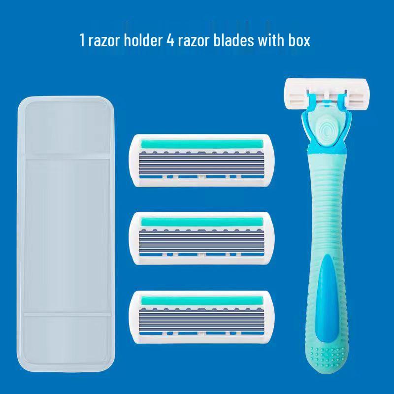 Durable Women's Manual Razor for Legs, Armpits, and Intimate Areas