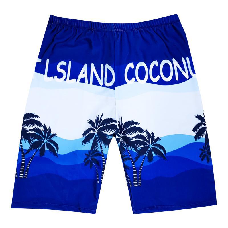 Calções de Banho Masculinos de Comprimento Médio, Boxer Longo de Praia Profissional, Fato de Banho de Tamanho Grande para Meninos para Águas Termais