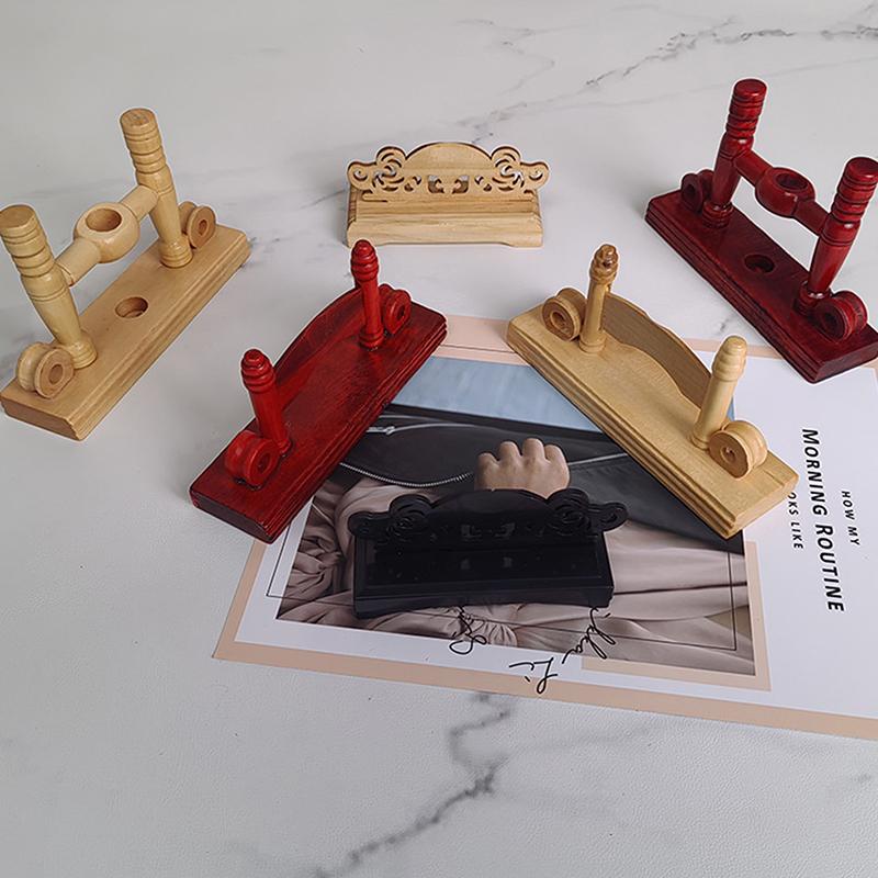 Wooden Display Stand For Hand Fan Folding Fan Holder Stand Elegant Design