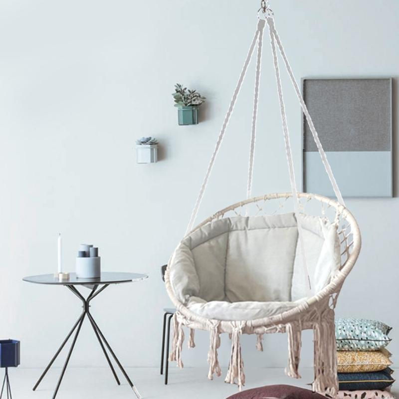 Comfortable Swing Cushion for Egg Hammock Hanging Basket Easy To Use Soft for Seat Sofa Chair Cloth Mat Upgrade Thicknes