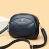 Multi-layered Women's Bags - Versatile and Fashionable Single-shoulder Crossbody Mom's Small Round Bag