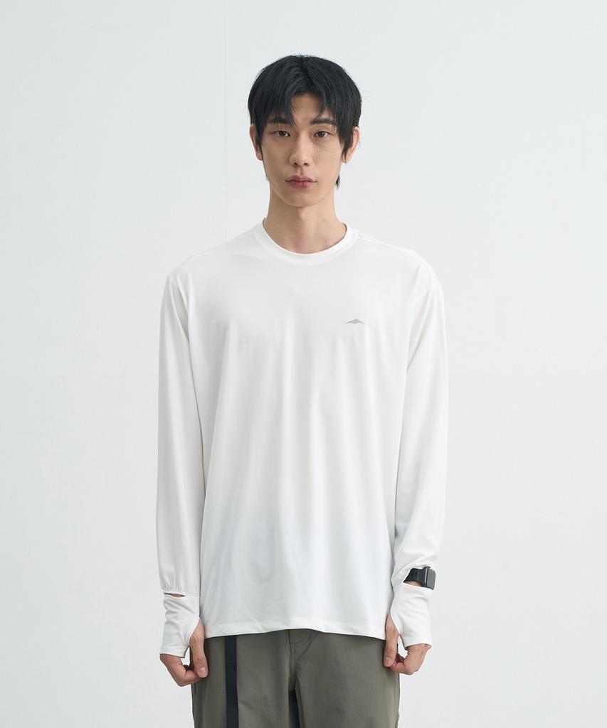 Goyoweeo Grip Watch Hole Long Sleeve (White)