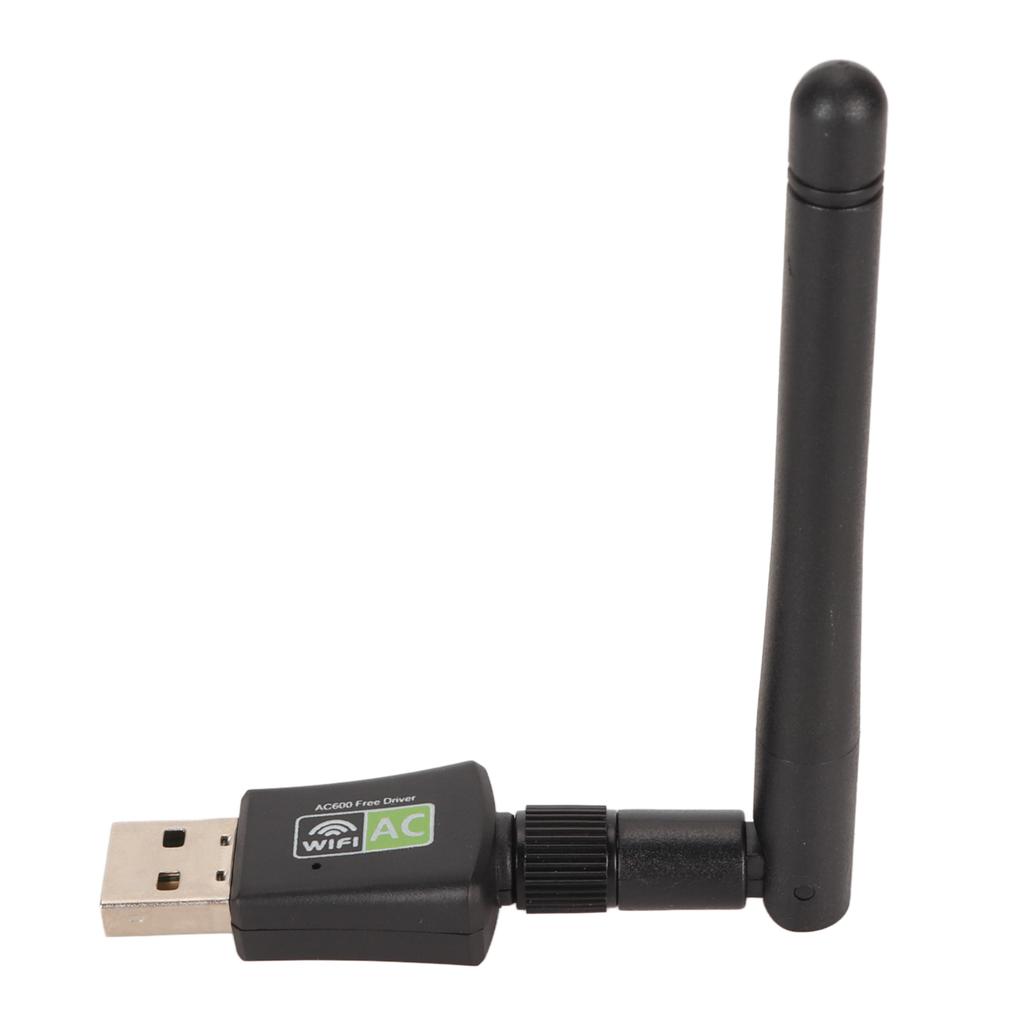 WiFi Dongle USB 2.0 2.4G 5G Dual Band 600Mbps Singal Antenna AP Mode High Safety WiFi Adapter for