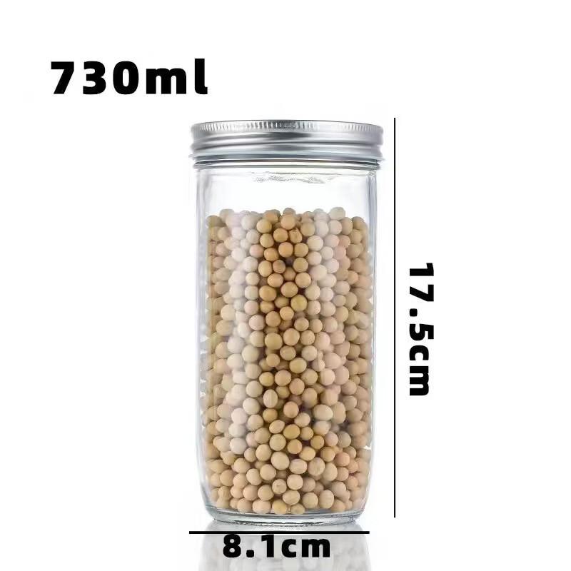 ZISIZ Glass Storage Jars