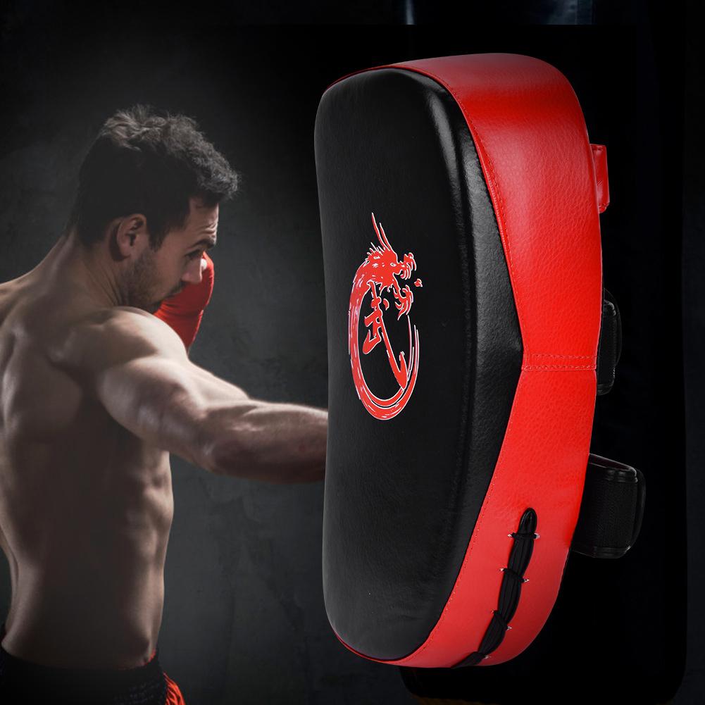 Curved Taekwondo Boxing Kicking Strike Pad Hand Feet Foot Target Punching Training Shield