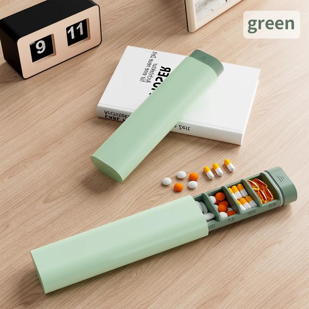 New Premuim Hot Portable Weekly 7 Grids Pill Cases Organizer Box Storage Container for Medicine Vitamins Fish Oils Supplements