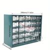 30*13*24cm1pc 25 Grids Drawer Parts Transparent Sorting Storage Box, Screw Classification Component box,Electronic Components Storage ToolBox.