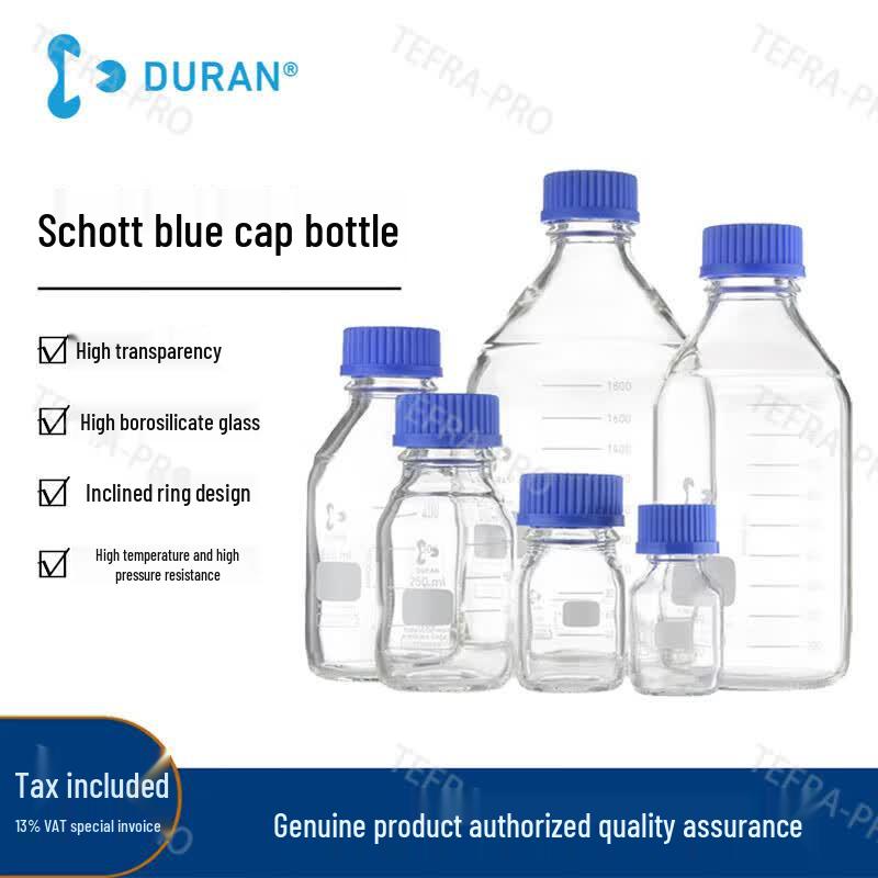 DURAN SCHOTT GL45 Blue Cap Reagent Bottle