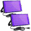 1/2Pack 300W 216 LED UV Flood Light Ultraviolet Stage Lamp 395nm Fluorescent UV Black Light DJ Disco Party Stage Backlight