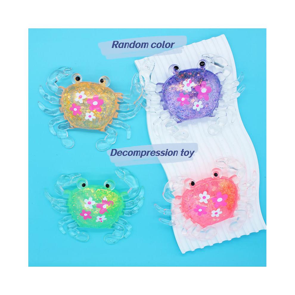 Flower Crab Large Decompression Toy Animal Squeeze Slow Rebound Soft Kid Squishy