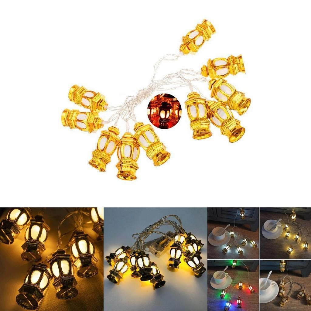 Elegant Lantern Shape Led Fairy String Light For Islam Muslim Home Decor