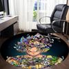 1pc Dragon Ball Characters Office Round Area Rug,  Under Office Chairs Bedroom Living Room Home Decor A0926189