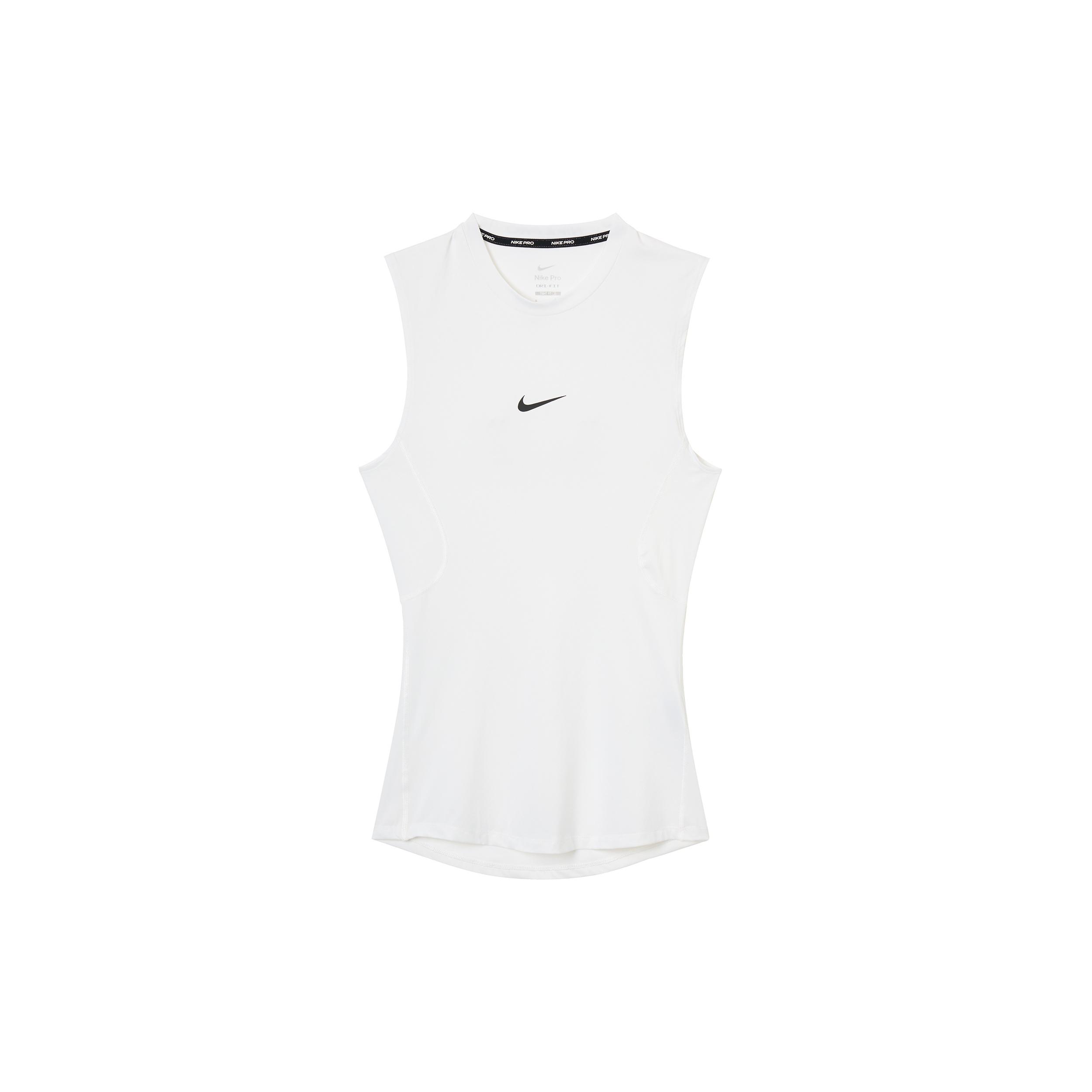 Nike Pro Dri-FIT Fitness Top  White  Men s FB7915-100 S