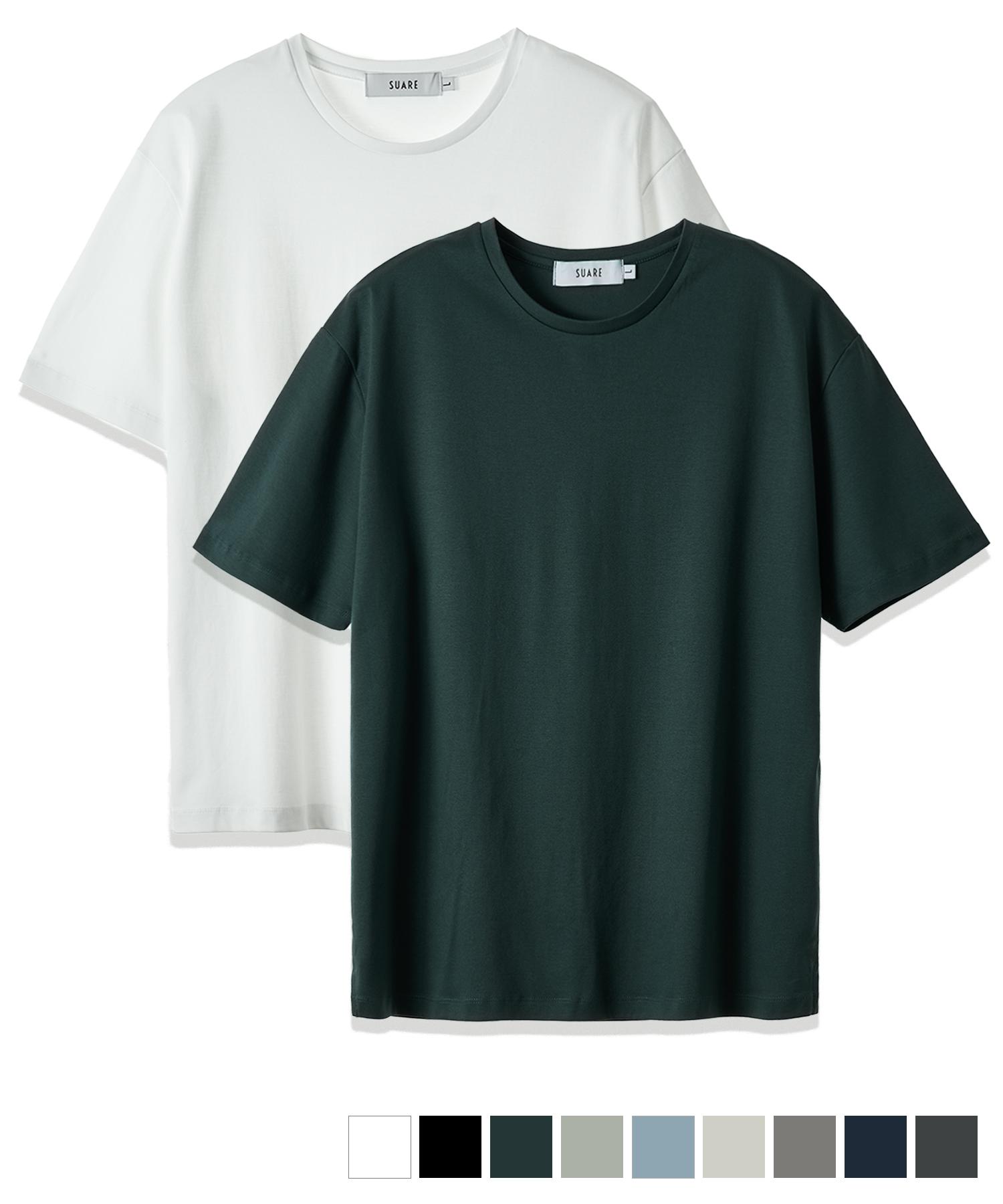 Suare Premium Silket Half Sleeve T-Shirt - 9 Colors (Type B) Boston Khaki/L