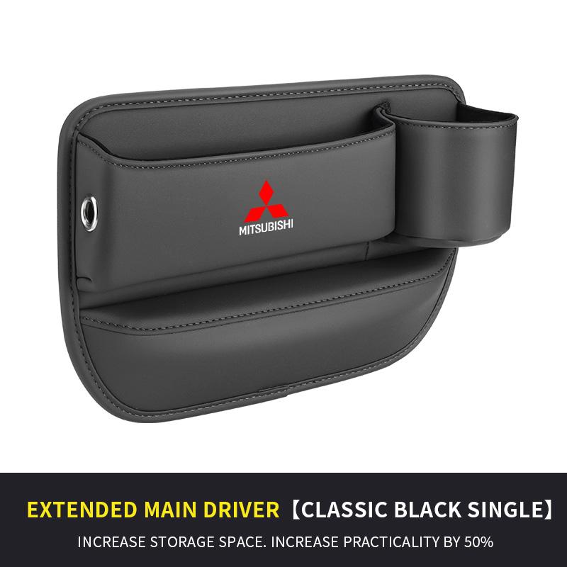 sdzh1 Car Seat Gap Multifunction Storage Box Seat Gap Cup Holder For Mitsubishi Outlander Pajero Asx Lancer Evolution X Ralliart L200