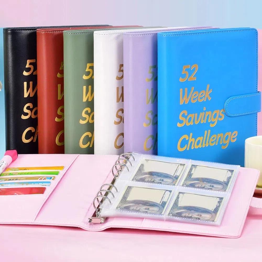 52 Weeks Money Saving Challenge Loose Leaf Savings Tracking Sheets  Tear Resistant