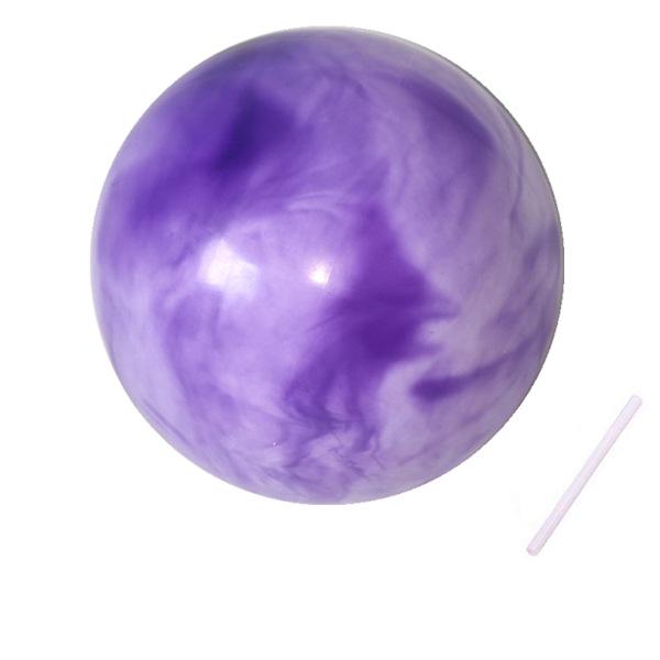 25 cm matný PVC míček na pilates/jógu s ochranou proti výbuchu – mini trubice na pšenici pro gymnastiku, rovnováhu a fitness