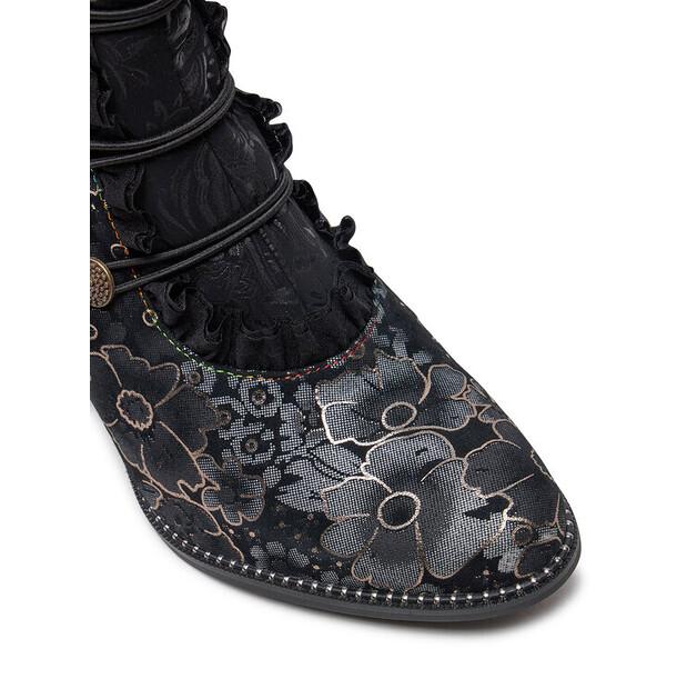 Черные ботильоны Laura Vita Elcodieo 224