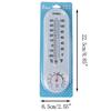 Wall-Mounted Household Analog Thermometer Hygrometer Humidity Monitor Meter