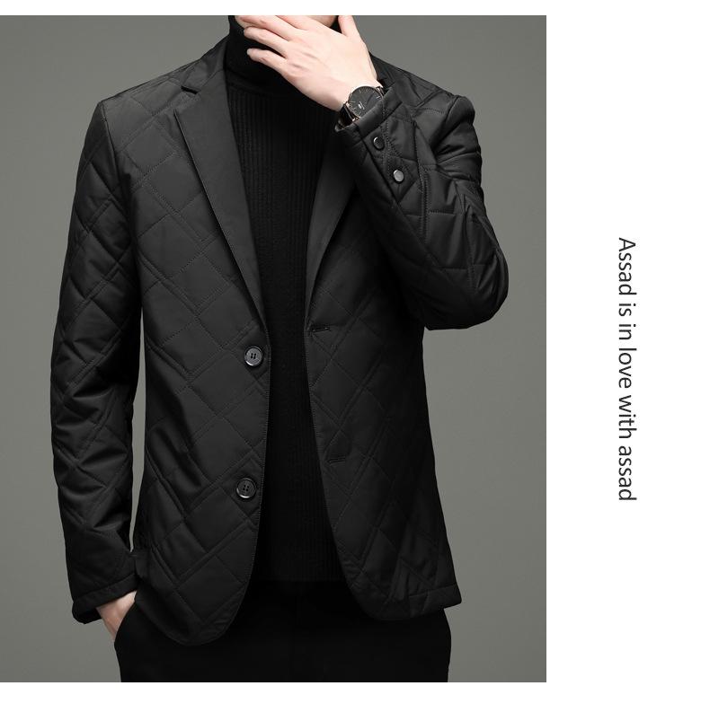 Men's Winter Cotton-Padded Business Casual Jacket