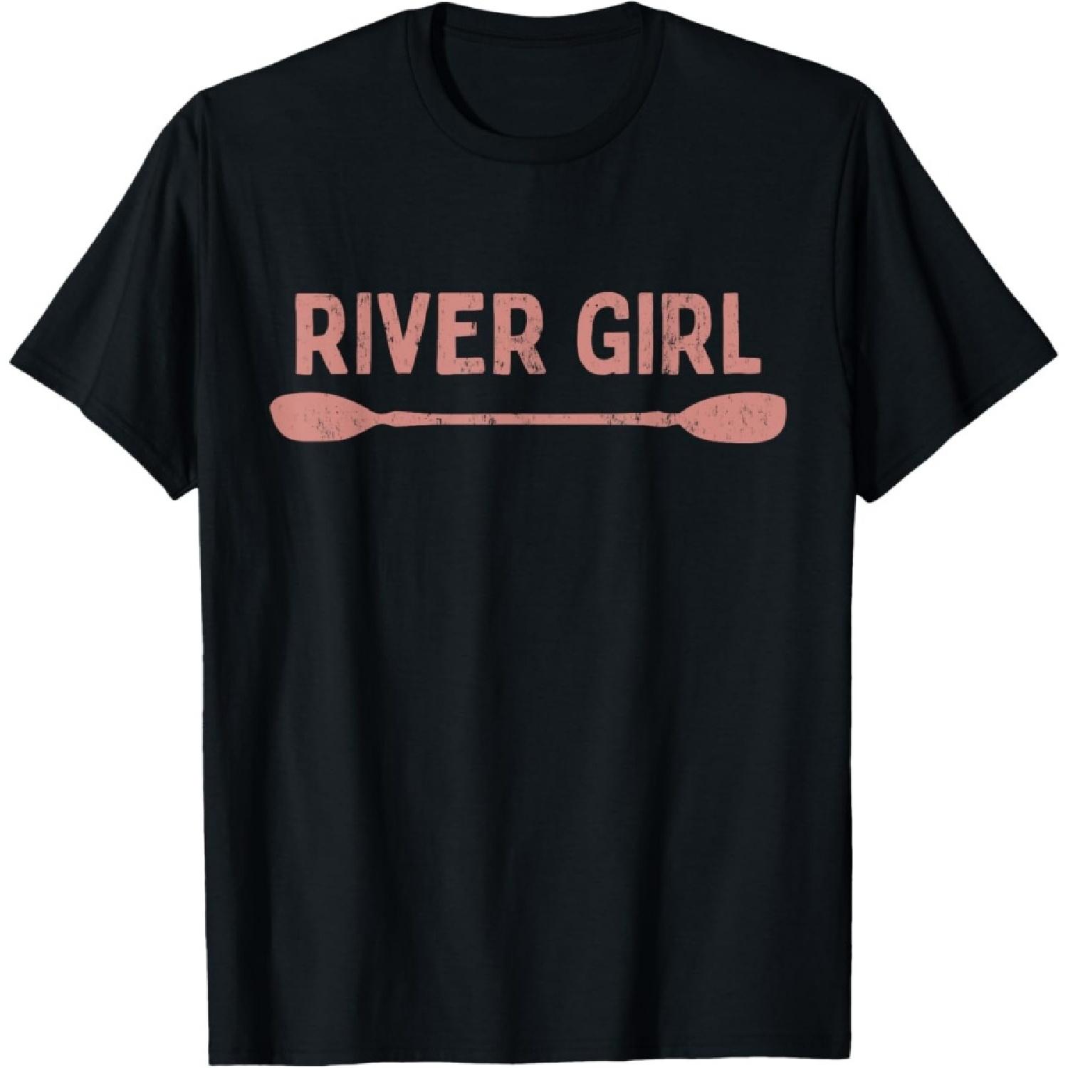 River Girl Shirt, Womens River T-Shirt S