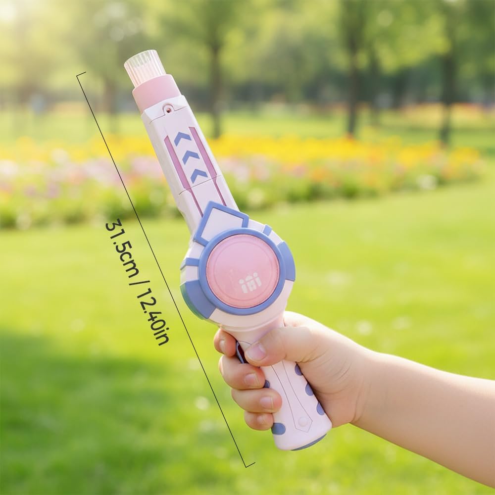 Magic Elastic Bubble Fog Wand Machine Portable Smog Bubble Maker Automatic Bubble Blower for Kids Party Favors
