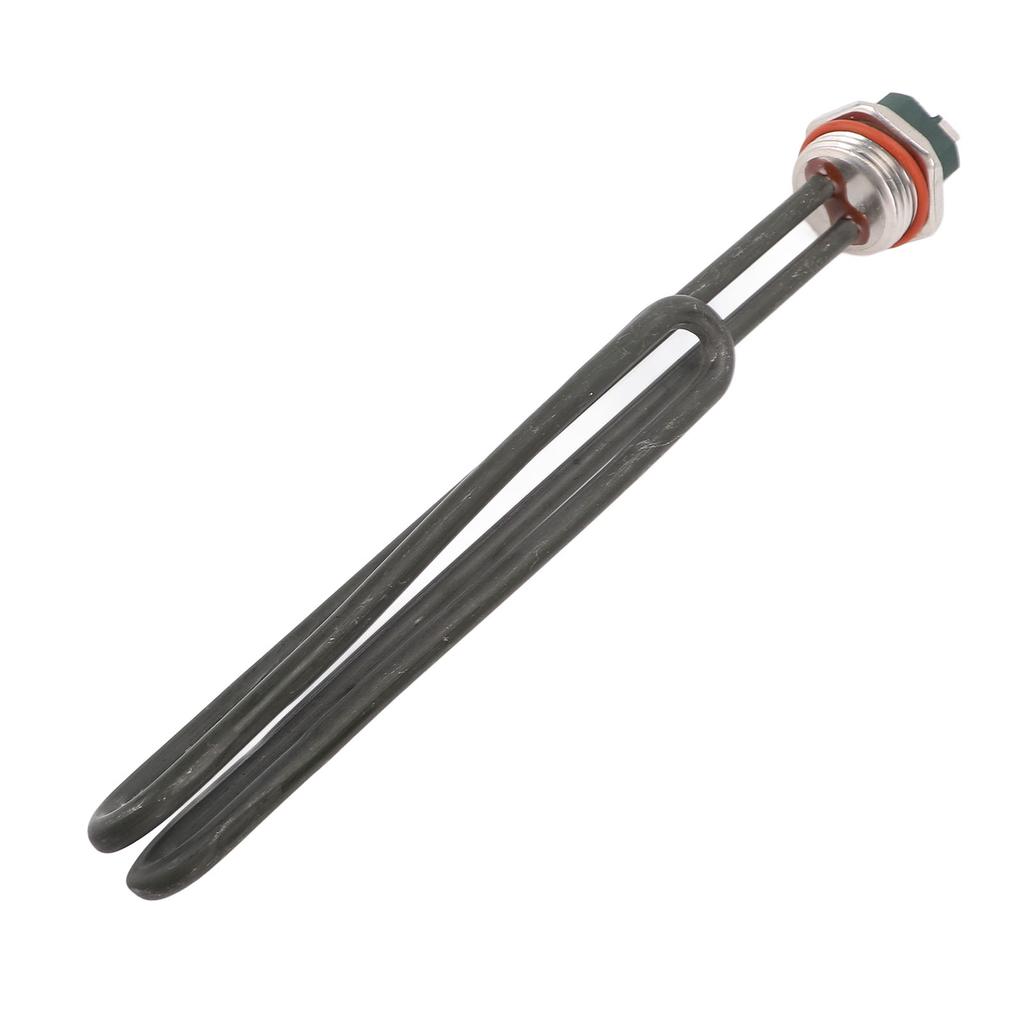 120W Electric Heating Tube 1-1/4 Inch Threaded Type Folding Thermostat Tube for Hot Water Tank and Steam Machine