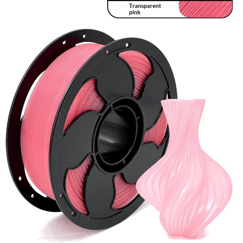 1 kg Hedvábné Duhové Pla Filament 1,75 mm Lesklý Vícebarevný Filament pro 3D Tiskárnu Rychlá Změna Barvy +/-0,03 mm 1 kg Cívka