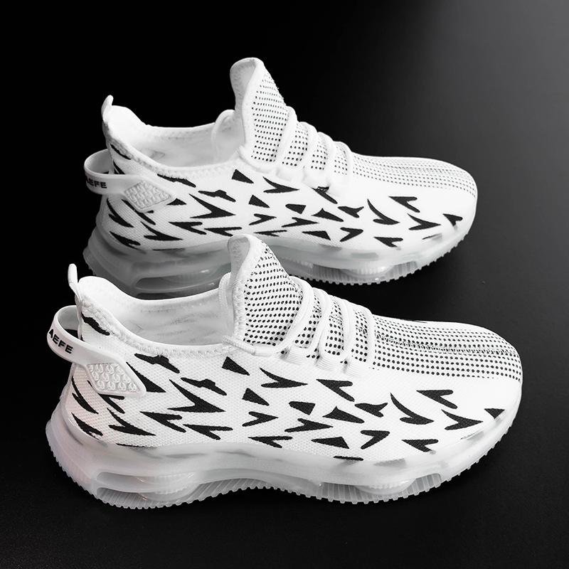 Men'S Sneakers New Casual Four Season Fashion Thick Sole Anti Slip Versatile Outdoor Comfortable Breathable Casual Sports Shoes