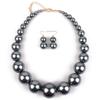 Women Fashion Luxury Pearl Short Clavicle Chain Handmade Temperament Necklace Simulated Pearl Wedding Jewelry for Women Gift