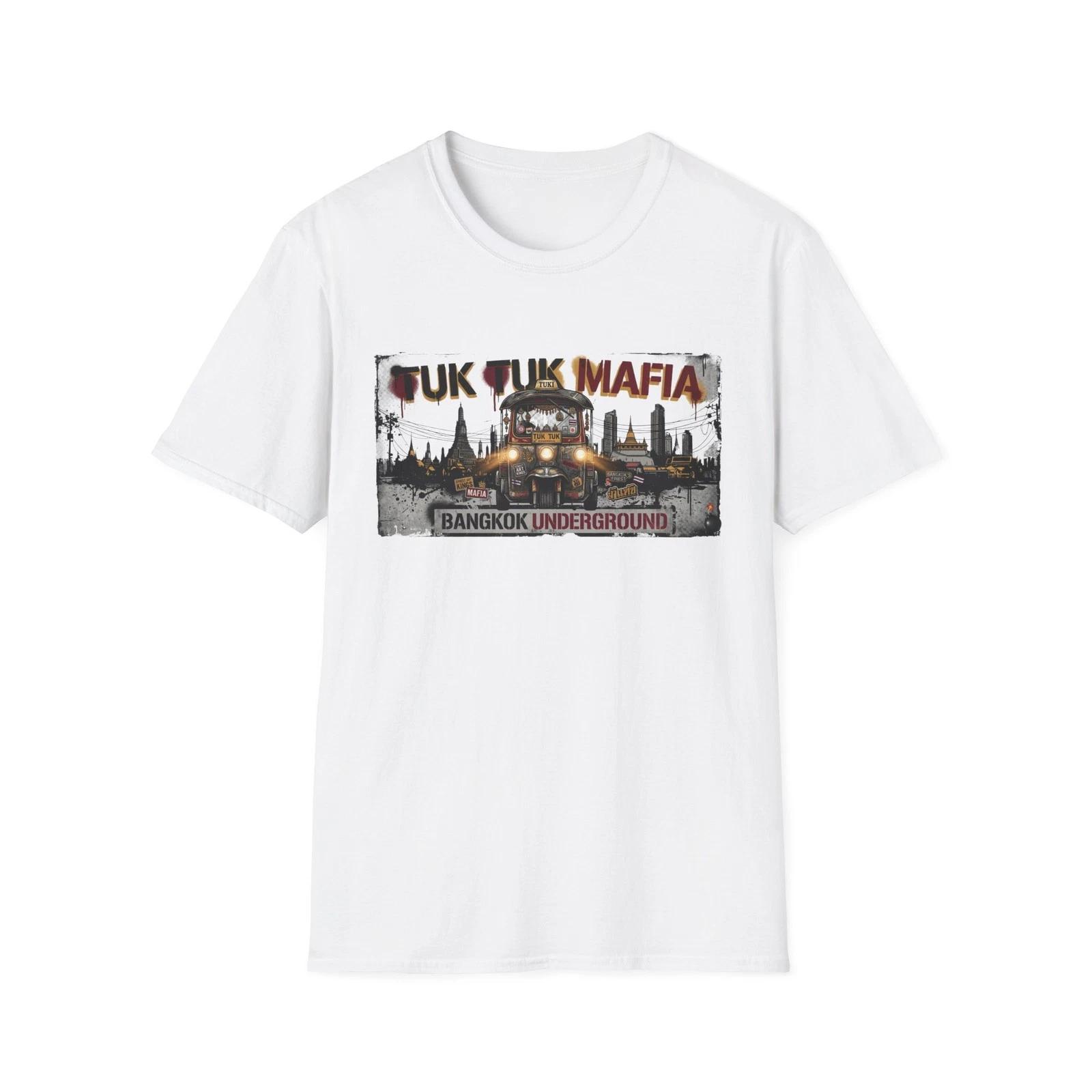 Bangkok Underground Tuk Tuk Mafia Tee | Cyberpunk Thailand Streetwear Shirt L
