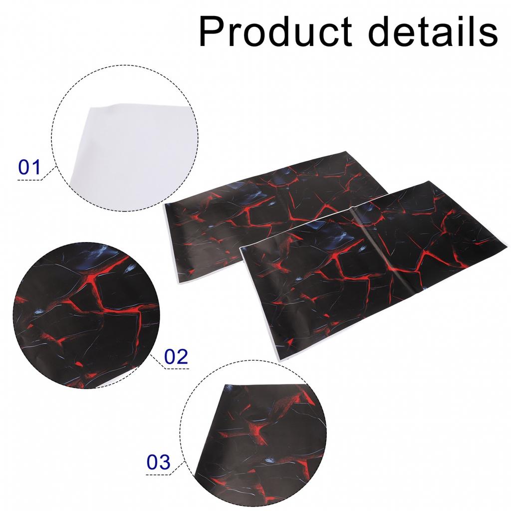 3D Car Decal B-Pillar Decoration Waterproof Sticker Fashionable Car Decoration