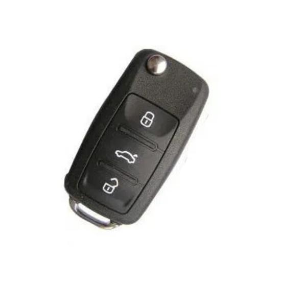 Gloss Blue Color ABS Plastic Made Remote Key Smart Key Case Decorative Cover Fob For VW Volkswagen MK6