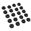 Net hooks, 40 pack car suitcase storage net hooks, versatile round trailer net hooks with screws for trailer tarpaulins, net pockets