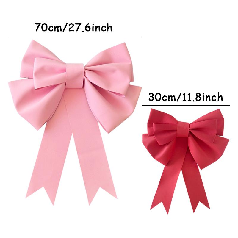 Big Bow DIY Material Eva Christmas Tree Wedding Party Spring Festival New Year Wall Outdoor Decoration for Home Front Door Decor