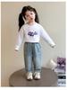 Kuromi Girls' Loose Fit Jeans, Spring/Autumn 2025 Fashionable Style