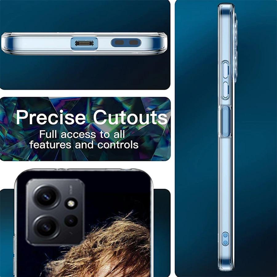 Ed sheeran Singer Phone Case For Redmi 12 13C 12C 15C 9 10 10C Note 13 Pro Plus 14 15 Pro 9T 9C 9A TPU Soft Cover Clear Cell Cas