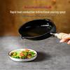 Wutuo Mini Cast Iron Frying and Oil Splashing Pot Set