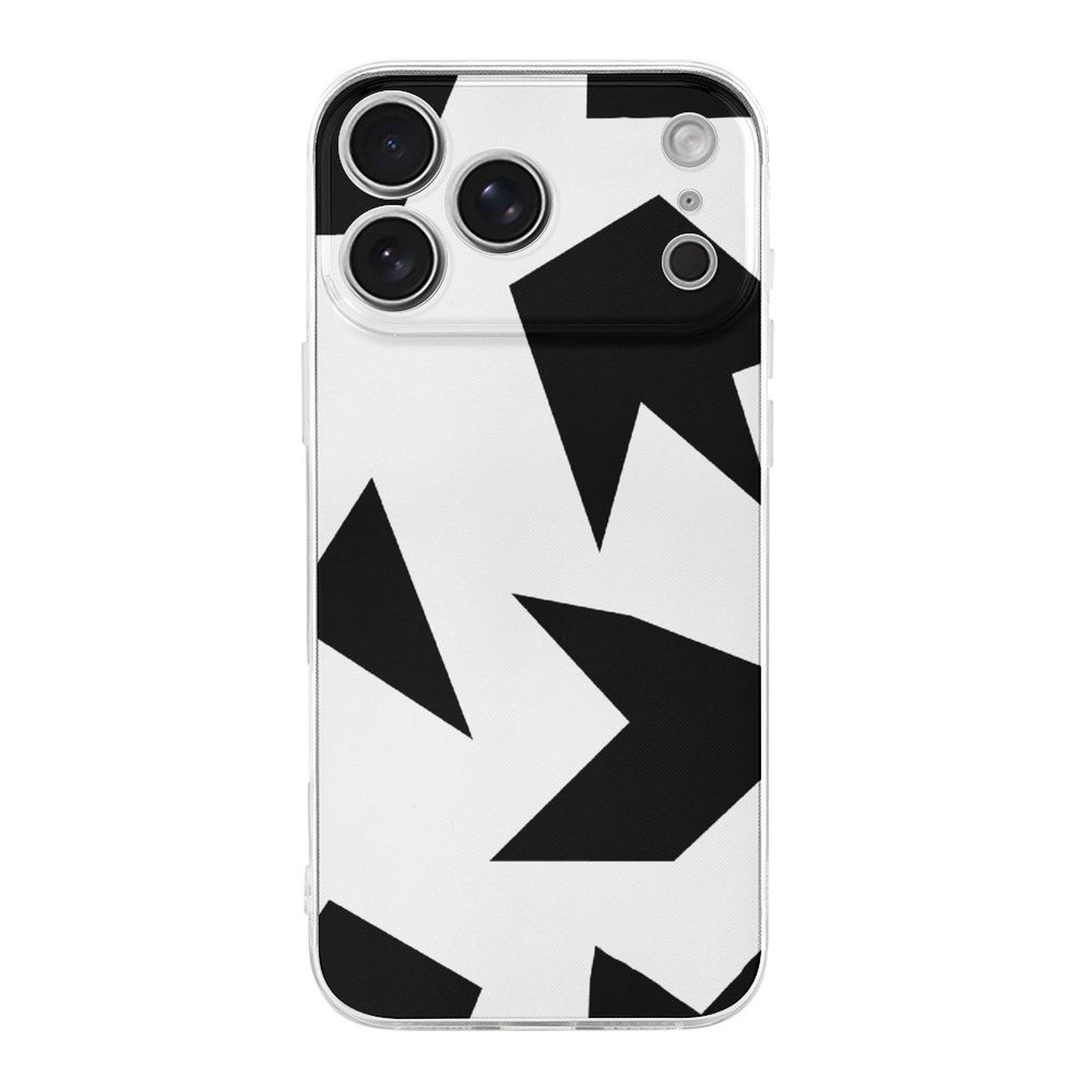 

1 Pack For iPhone 17 Series TPU Phone Case Shockproof Soft Grip-Friendly Design, Daily Protection IPHONE-17ProMax белый