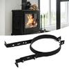 Multipurpose Chimney Pipe Clamps Smokes Pipe Bracket Chimney Pipe Holder Adjustable Stainless Steel Wall Support