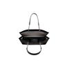 Balenciaga Duty Free Distressed Silver Metal Logo Print Mesh Tote Bag Women Tote Bags Black 7416052AADB1090