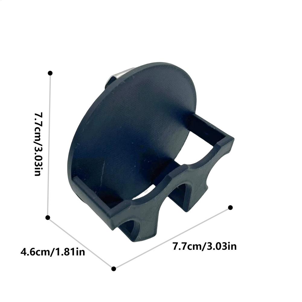 

Dip Can Holder for Car Visor Punch Can Secure Organizer Mount Multifunctional Compact Automobile Interior Accessories Storage чорний