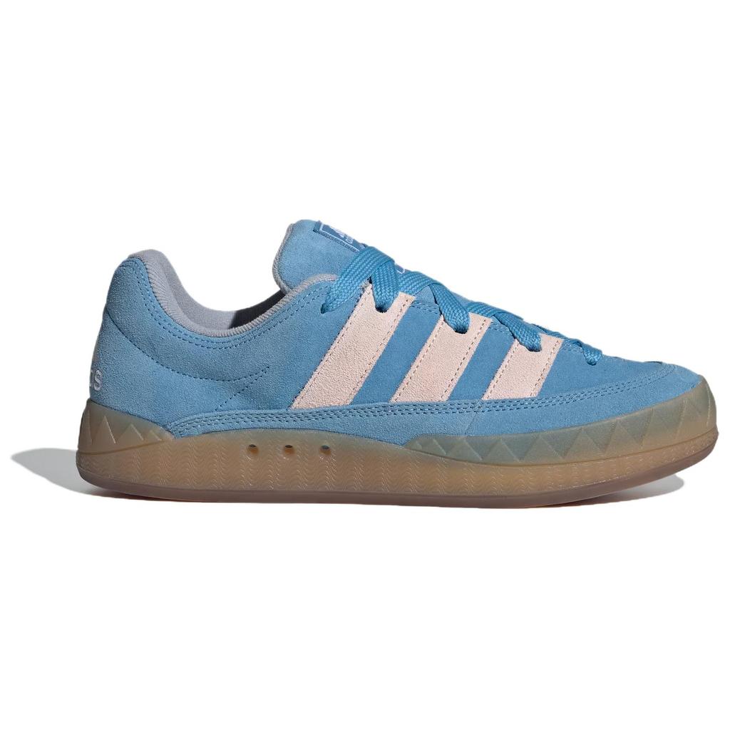 Adidas Adimatic Comfortable Thin Sole Non-Slip Wear-Resistant Low-Top Skate Shoes Unisex Skate Shoes Blue ID3946