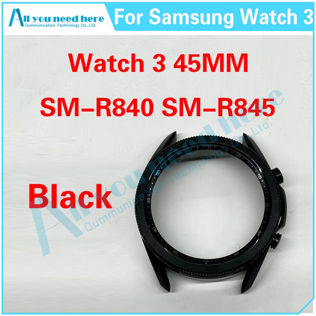 For Samsung Galaxy Watch 3 45MM R840 R845 / Watch3 41MM R850 R855 Middle Frame LCD Support Mid Faceplate Bezel Replacement