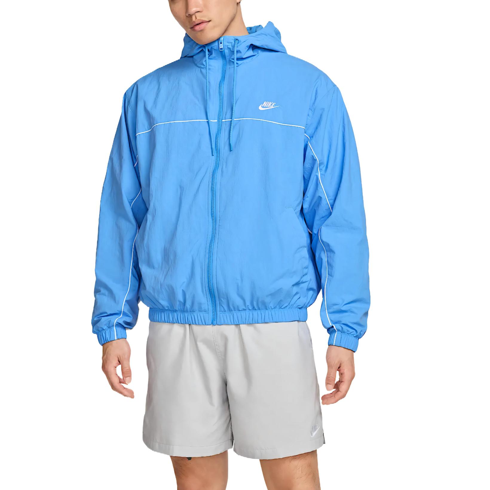 

New Nike Futura Jacket Men s University Blue/Photon Dust/White HJ2013-412 L