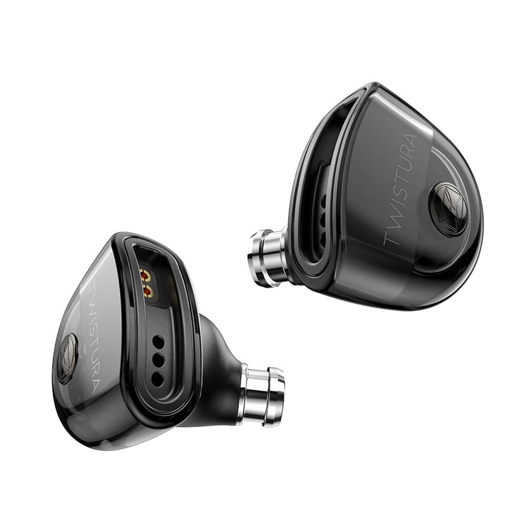 Single Dynamic Earphones Wired Earphones 10mm High Performance Moving Coil Unit Plug Detachable Recable USB Conversion Adapter Included Ear Monitor 3