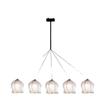 Lily of the Valley Chandelier: 5 or 10 Head Wedding & Mall Ceiling Decoration