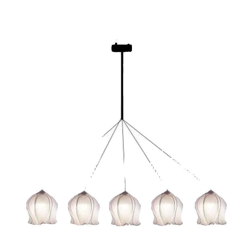 Lily of the Valley Chandelier: 5 or 10 Head Wedding & Mall Ceiling Decoration